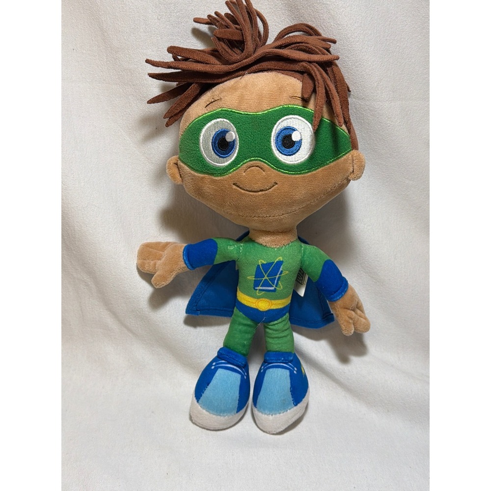 Super Why! Whyatt Beanstalk Plush Superhero Stuff Toy Mighty Mojo PBS Kids 2020